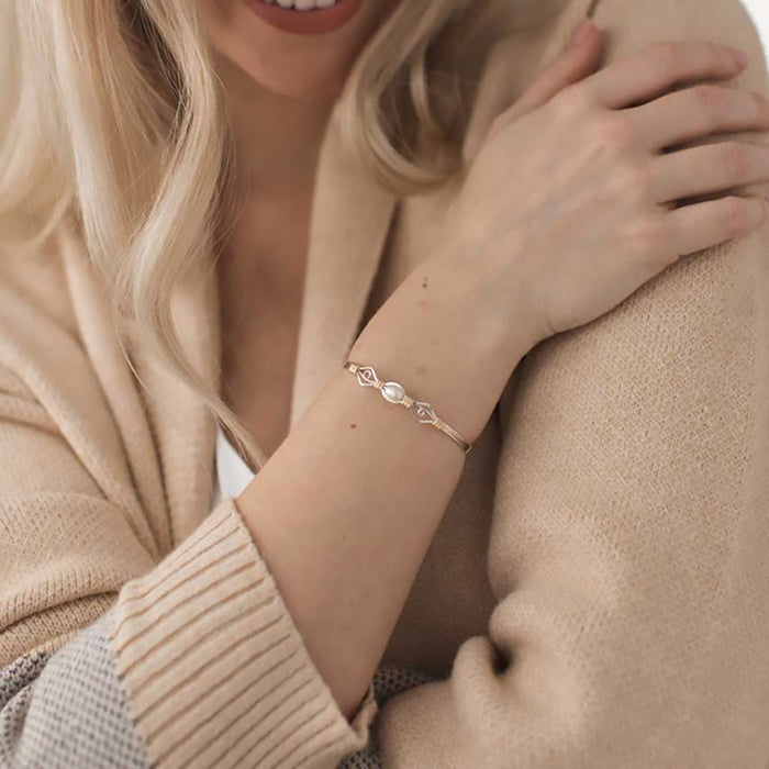 Ronaldo Jewelry : My Everything Bracelet in Gold with Sterling Silver Wraps - Ronaldo Jewelry : My Everything Bracelet in Gold with Sterling Silver Wraps