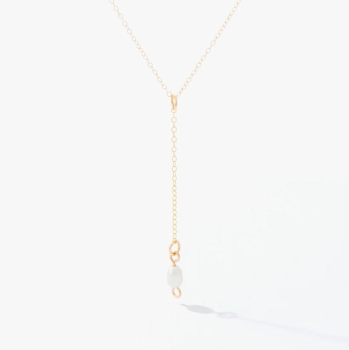 Ronaldo Jewelry : Pearl of My Heart Pendant in 14K Gold - Ronaldo Jewelry : Pearl of My Heart Pendant in 14K Gold