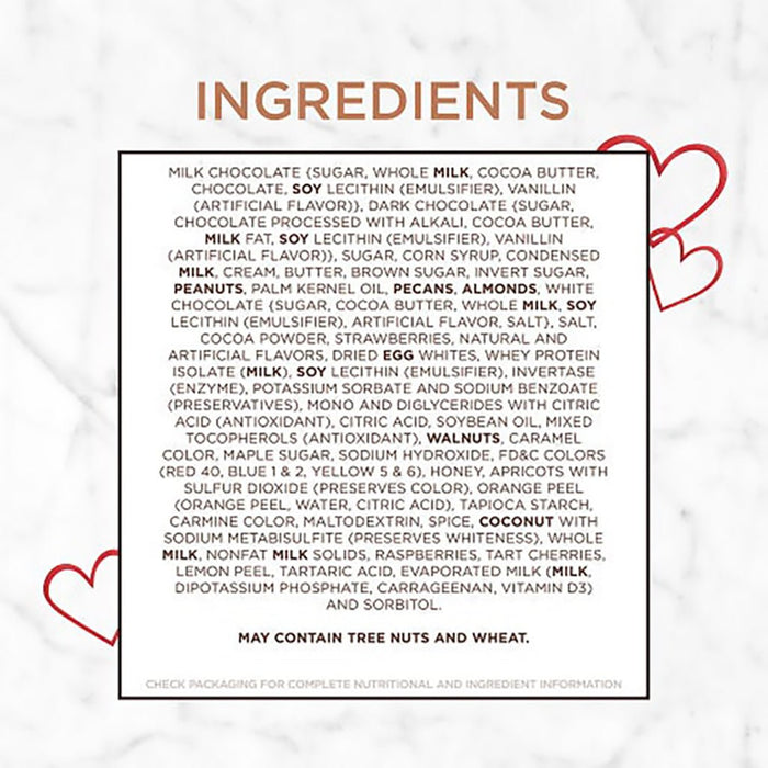 Russell Stover : Assorted Milk Chocolates Red Foil Heart, 10 oz. - Russell Stover : Assorted Milk Chocolates Red Foil Heart, 10 oz.