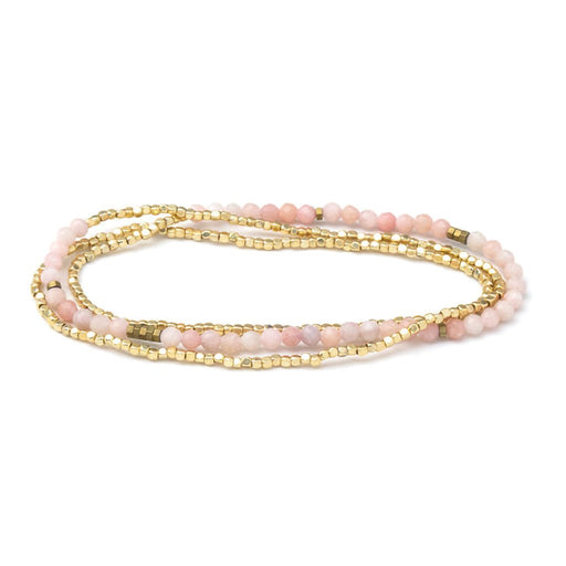 Scout Curated Wears : Delicate Stone Pink Opal - Stone of Renewal - Scout Curated Wears : Delicate Stone Pink Opal - Stone of Renewal