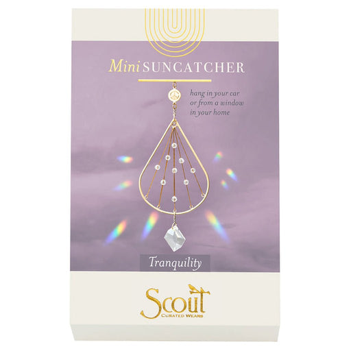 Scout Curated Wears : Mini Suncatcher - Peace/Tranquility - Scout Curated Wears : Mini Suncatcher - Peace/Tranquility