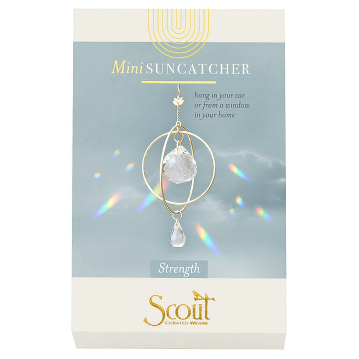Scout Curated Wears : Mini Suncatcher - Peace/Tranquility - Scout Curated Wears : Mini Suncatcher - Peace/Tranquility