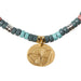 Scout Curated Wears : Stone Intention Charm Bracelet - African Turquoise/Gold - Scout Curated Wears : Stone Intention Charm Bracelet - African Turquoise/Gold