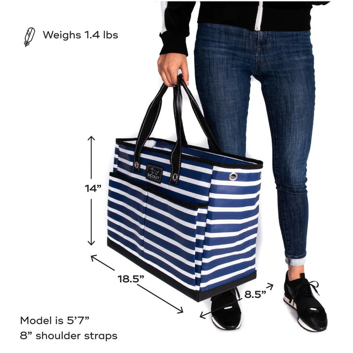 SCOUT : The BJ Bag Pocket Tote Large in Catch Of The Day - SCOUT : The BJ Bag Pocket Tote Large in Catch Of The Day