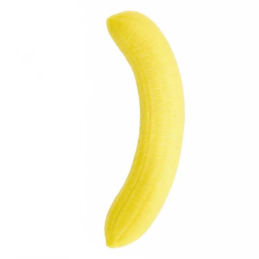 Yellow rubber band with a measurement label indicating 17cm on a white background