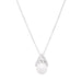 Shanore : Intricate Sterling Silver Pearl Trinity Knot Pendant - Shanore : Intricate Sterling Silver Pearl Trinity Knot Pendant