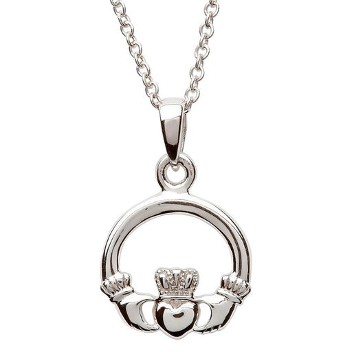 Shanore : Silver Claddagh Necklace - Shanore : Silver Claddagh Necklace