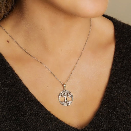 Shanore : Tree Of Life Silver Necklace - Shanore : Tree Of Life Silver Necklace