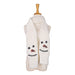 Snowman Sequin Scarf - Snowman Sequin Scarf