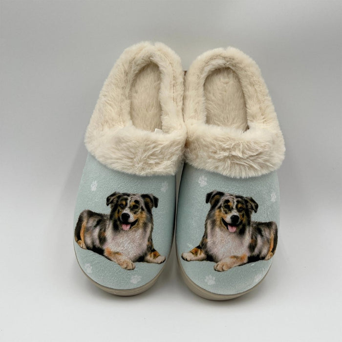 Snuggs : Australian Shepherd Slippers - Snuggs : Australian Shepherd Slippers