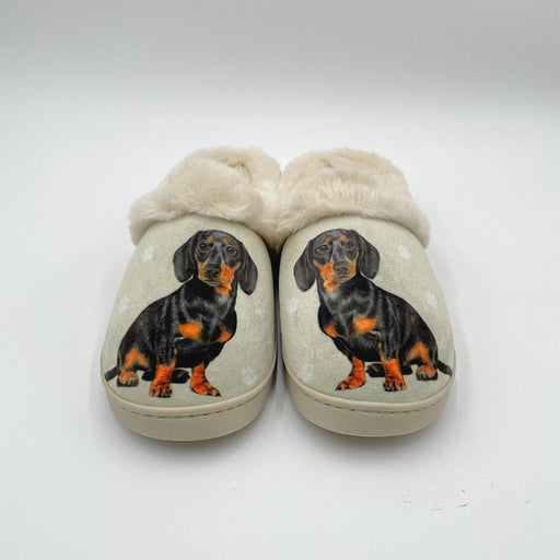 Snuggs : Dachshund Black - Slippers - Snuggs : Dachshund Black - Slippers