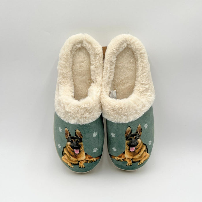 Snuggs : German Shepherd Slippers - Snuggs : German Shepherd Slippers