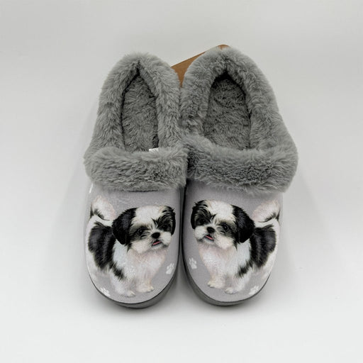 Snuggs : Shih Tzu Black - Slippers - Snuggs : Shih Tzu Black - Slippers