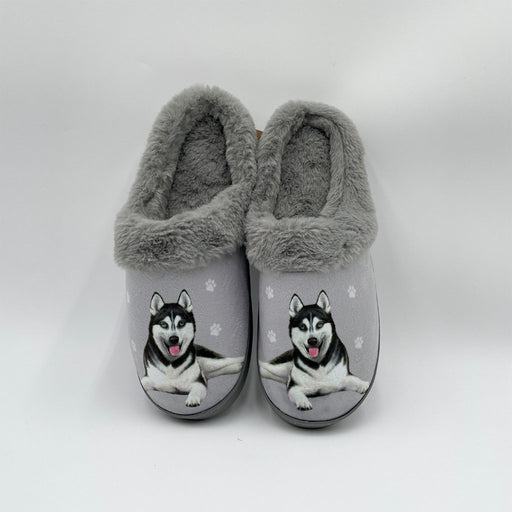 Snuggs : Siberian Husky Slippers - Snuggs : Siberian Husky Slippers