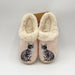 Snuggs : Silver Tabby Cat Slippers - Snuggs : Silver Tabby Cat Slippers