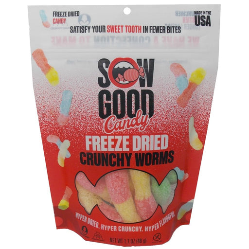 Sow Good Candy Freeze Dried : Crunchy Worms - 1.5oz - Sow Good Candy Freeze Dried : Crunchy Worms - 1.5oz