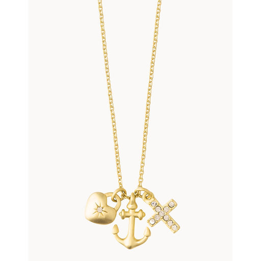 Spartina 449 : Sea La Vie Rejoice Necklace - Gold - Spartina 449 : Sea La Vie Rejoice Necklace - Gold