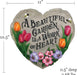 Spoontiques: Beautiful Garden Stepping Stone - Spoontiques: Beautiful Garden Stepping Stone