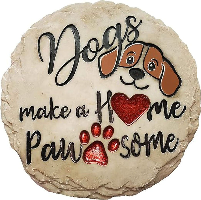 Spoontiques: Dogs Make a Home Pawsome Stepping Stone - Spoontiques: Dogs Make a Home Pawsome Stepping Stone