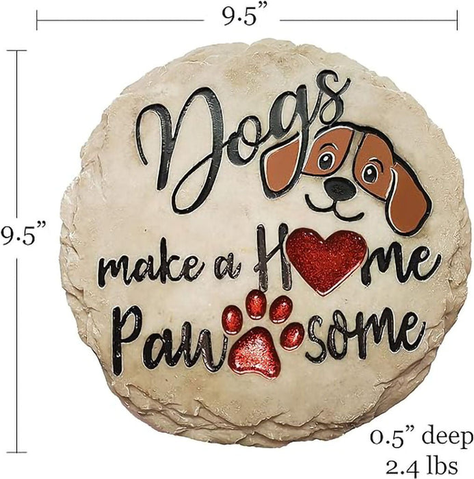 Spoontiques: Dogs Make a Home Pawsome Stepping Stone - Spoontiques: Dogs Make a Home Pawsome Stepping Stone