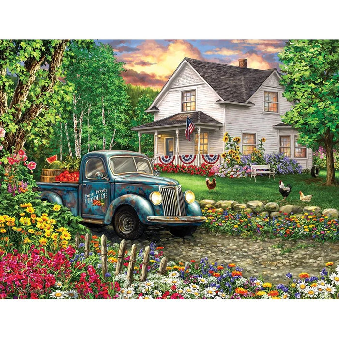 Springbok : Simpler Times 500 Piece Jigsaw Puzzle - Springbok : Simpler Times 500 Piece Jigsaw Puzzle - Annies Hallmark and Gretchens Hallmark, Sister Stores