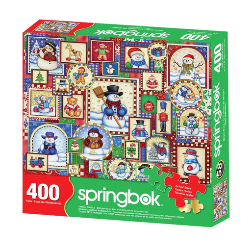 Springbok : Snow Days - 400 Piece Jigsaw Puzzle - Springbok : Snow Days - 400 Piece Jigsaw Puzzle