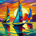 Springbok : Sunset Sailing - 500 Piece Jigsaw Puzzle - Springbok : Sunset Sailing - 500 Piece Jigsaw Puzzle