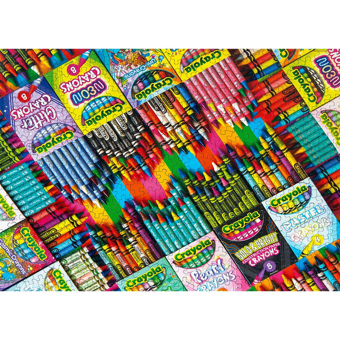 Springbok : The Colors of Crayola - 500 Piece Jigsaw Puzzle - Springbok : The Colors of Crayola - 500 Piece Jigsaw Puzzle