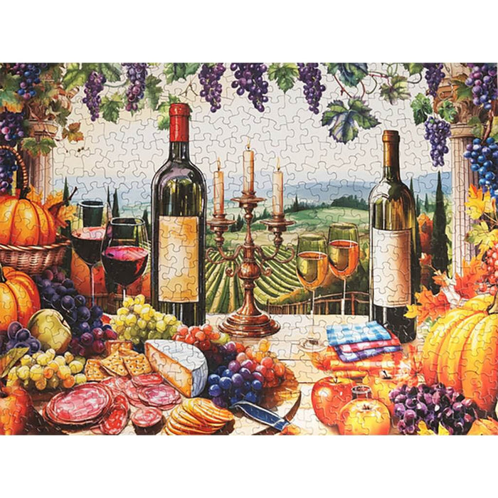 Springbok : Vineyard View 500 Piece Jigsaw Puzzle - Springbok : Vineyard View 500 Piece Jigsaw Puzzle
