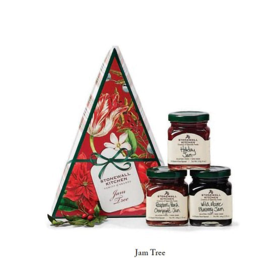 Stonewall Kitchen : Holiday Jam Tree Gift Set - Stonewall Kitchen : Holiday Jam Tree Gift Set