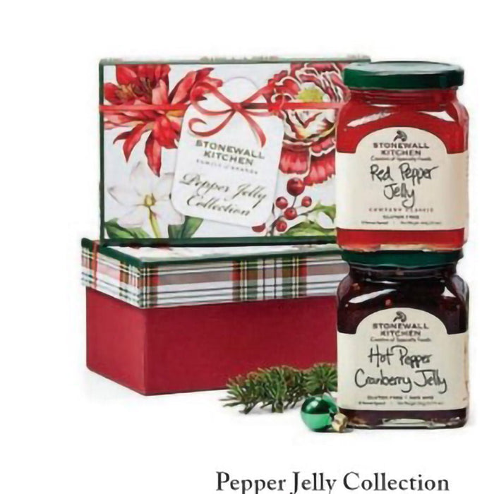 Stonewall Kitchen : Pepper Jelly Collection Gift Set - Stonewall Kitchen : Pepper Jelly Collection Gift Set