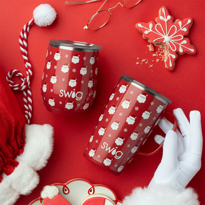 SWIG - Santa Baby + Candy Cane Reusable Straw Set