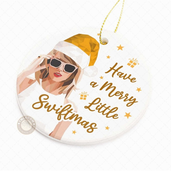 Taylor Swift : Swift Christmas Ornament, Taylor Fan Gift, Swiftie Ornament - Taylor Swift : Swift Christmas Ornament, Taylor Fan Gift, Swiftie Ornament