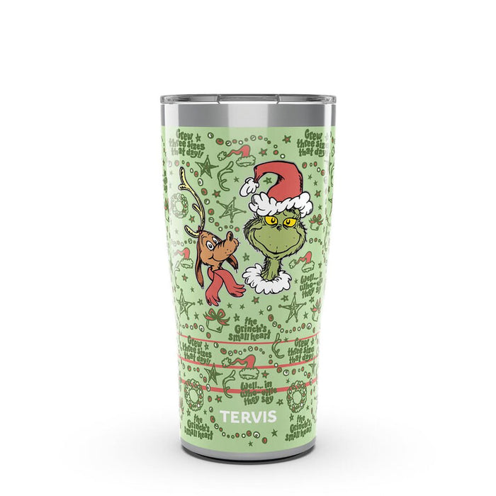 Tervis : Dr. Seuss™ - Grinch Heart Stainless Steel Tumbler 20 oz. - Tervis : Dr. Seuss™ - Grinch Heart Stainless Steel Tumbler 20 oz.