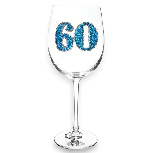 The Queens' Jewels : 60th Birthday Jeweled Glassware – Stemmed - The Queens' Jewels : 60th Birthday Jeweled Glassware – Stemmed