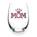 The Queens' Jewels : Mom Jeweled Glassware – Stemless - The Queens' Jewels : Mom Jeweled Glassware – Stemless