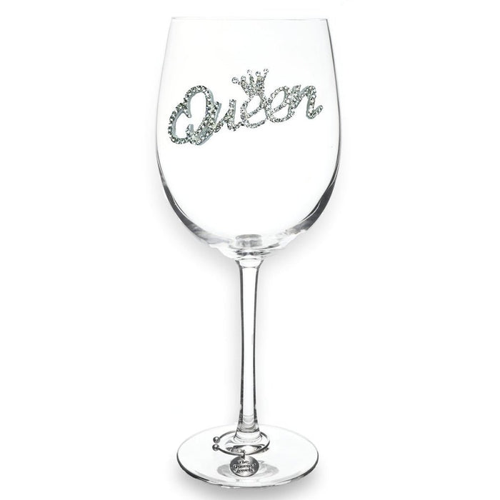 The Queens' Jewels : Queen Jeweled Glassware – Stemmed - The Queens' Jewels : Queen Jeweled Glassware – Stemmed