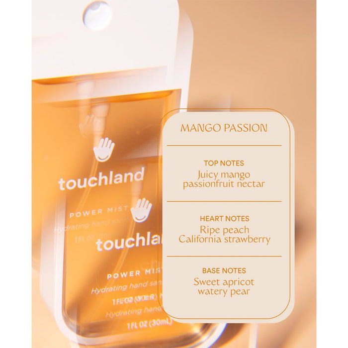 Touchland : Power Mist - Mango Passion - 1 Fl Oz - Touchland : Power Mist - Mango Passion - 1 Fl Oz