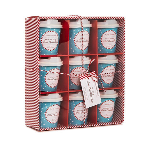 Two's Company : Holiday Hot Cocoa Set in Gift Box Includes 9 Natural Flavors - Two's Company : Holiday Hot Cocoa Set in Gift Box Includes 9 Natural Flavors