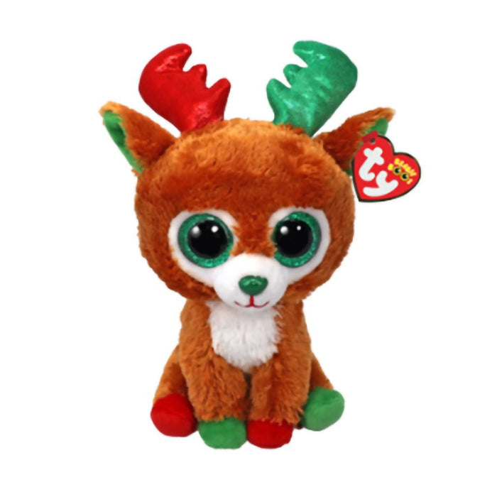 Ty : Beanie Boos - Tinseltoes - The Reindeer - Ty : Beanie Boos - Tinseltoes - The Reindeer