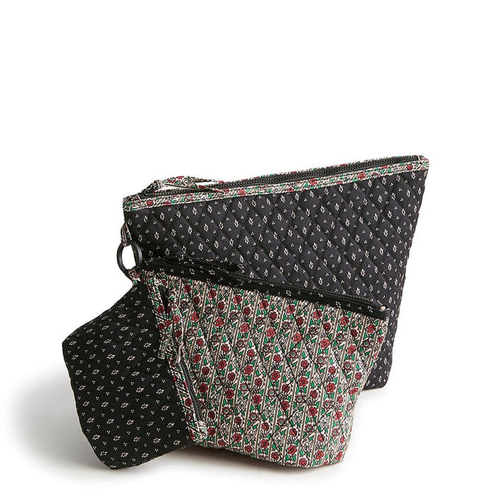 Vera Bradley : 3 Pouch Organizer Set - Holly days in Cotton Gabardine - Vera Bradley : 3 Pouch Organizer Set - Holly days in Cotton Gabardine