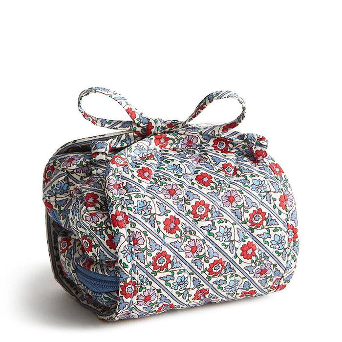 Vera Bradley : All Wrapped Up Cosmetic Bag - Bias mini vines ribbons in Cotton Gabardine - Vera Bradley : All Wrapped Up Cosmetic Bag - Bias mini vines ribbons in Cotton Gabardine