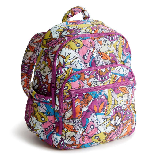 Vera Bradley : Bancroft Backpack - Flutter in Nylon - Vera Bradley : Bancroft Backpack - Flutter in Nylon