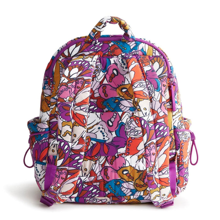 Vera Bradley : Bancroft Backpack - Flutter in Nylon - Vera Bradley : Bancroft Backpack - Flutter in Nylon