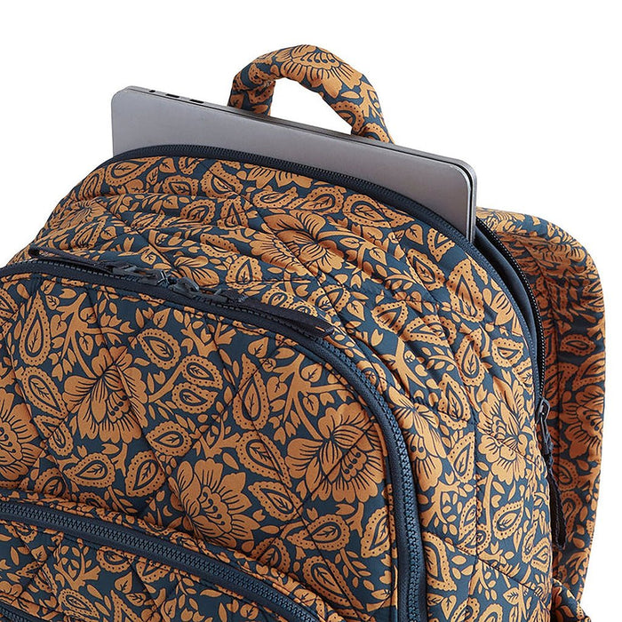 Vera Bradley : Bancroft Backpack - Lotus montage roasted pecan in Nylon - Vera Bradley : Bancroft Backpack - Lotus montage roasted pecan in Nylon