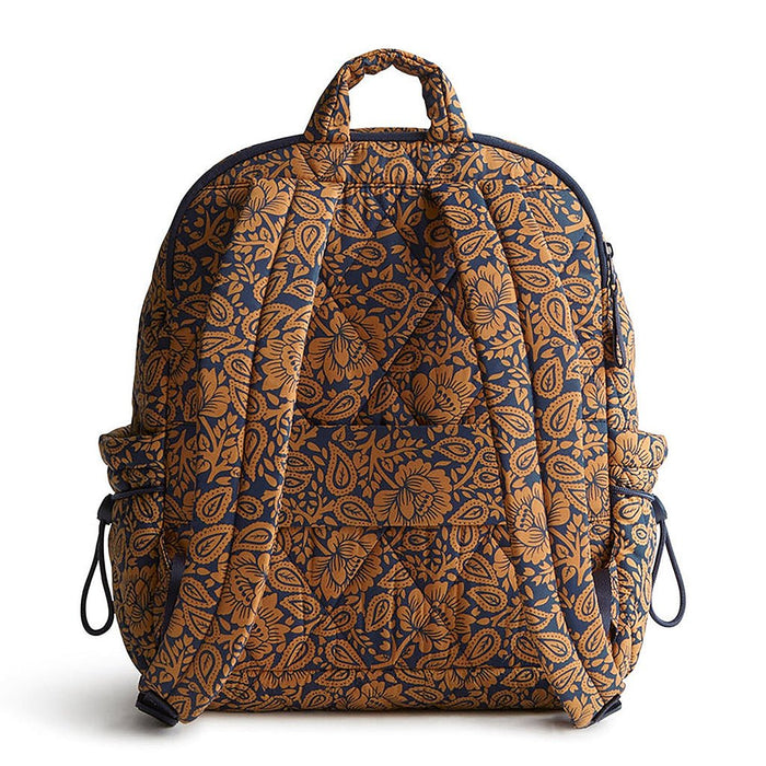 Vera Bradley : Bancroft Backpack - Lotus montage roasted pecan in Nylon - Vera Bradley : Bancroft Backpack - Lotus montage roasted pecan in Nylon