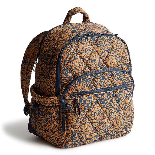 Vera Bradley : Bancroft Backpack - Lotus montage roasted pecan in Nylon - Vera Bradley : Bancroft Backpack - Lotus montage roasted pecan in Nylon