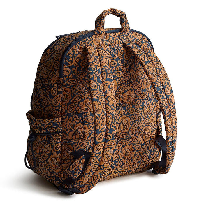 Vera Bradley : Bancroft Backpack - Lotus montage roasted pecan in Nylon - Vera Bradley : Bancroft Backpack - Lotus montage roasted pecan in Nylon