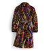 Vera Bradley : Cozy Robe - Midnight garden paisley in Fleece - Vera Bradley : Cozy Robe - Midnight garden paisley in Fleece