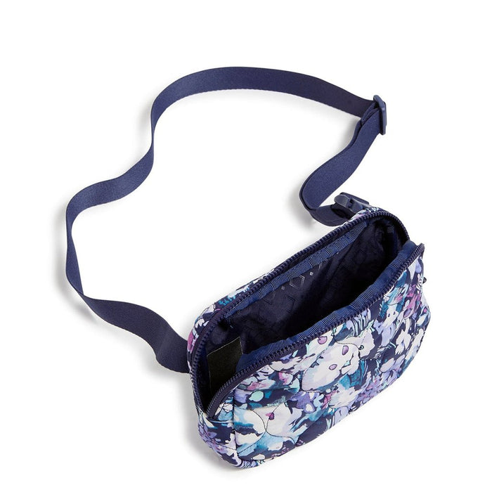 Vera Bradley : Featherweight Small Belt Bag in Artist's Garden Purple - Vera Bradley : Featherweight Small Belt Bag in Artist's Garden Purple